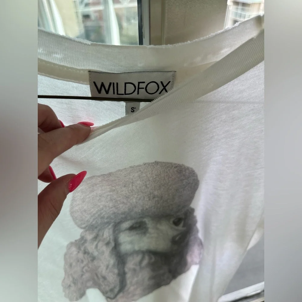 Wildfox “Poodle” T-shirt - Picture 4 of 7